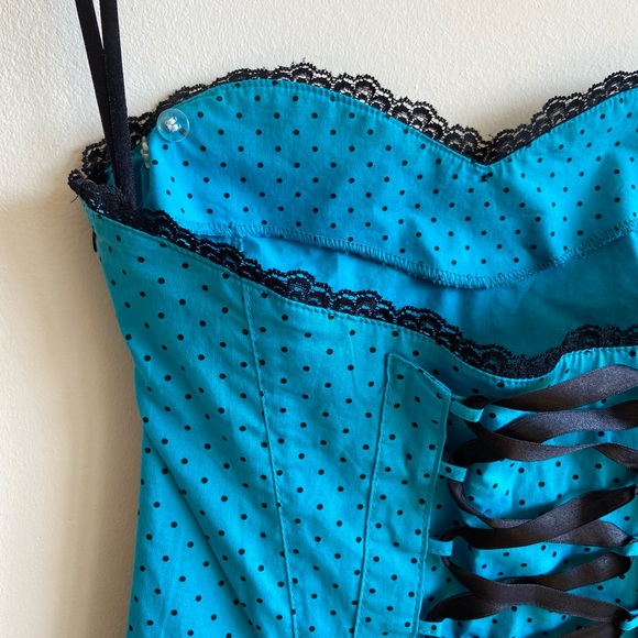 NWT Dex Rockabilly Polka Pinup Dress - Picture 6 of 9